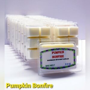 PUMPKIN BONFIRE -Bath & Body Works Candle Wax Melts- $8 per pack